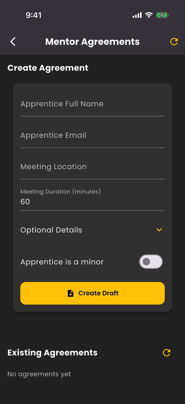 Create agreement