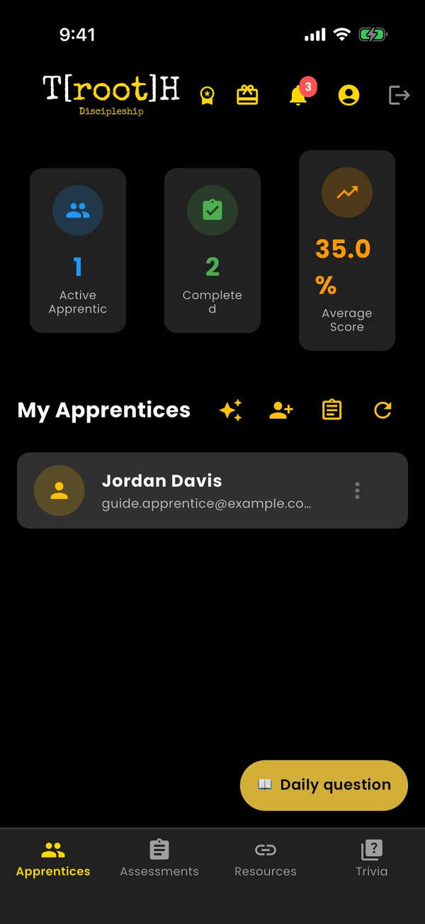 Mentor dashboard