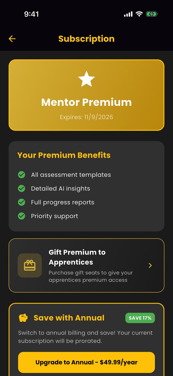Mentor Premium