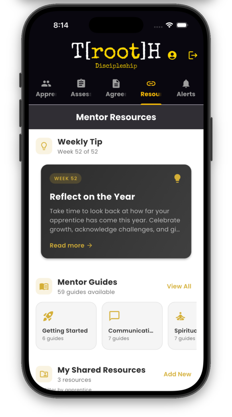 Mentor resources